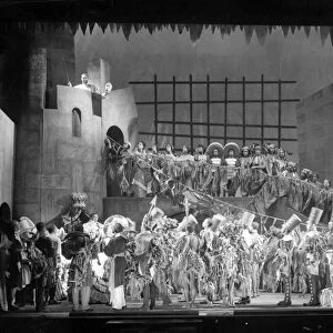 MACBETH, 1936. The Federal Theatre Projects production of Macbeth at the Lafayette