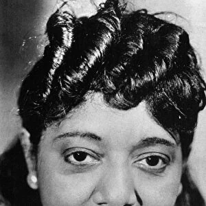 MAMIE SMITH (1883-1946). American blues singer
