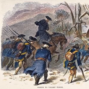 March to Valley Forge, 1777