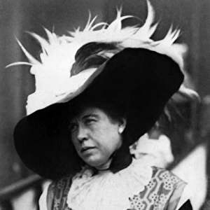 MARGARET MOLLY BROWN (1867-1932). The Unsinkable Molly Brown. American socialite, philanthropist, activist and survivor of the Titanic. Photographed during an award ceremony for the captain of the Carpathia, May 1912