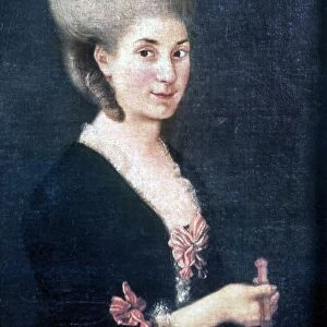 MARIA ANNA MOZART (1751-1829). Nicknamed Nannerl