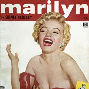 MARILYN MONROE (1926-1962). American cinema actress. Marilyn. 100 pinup photographs of Marilyn Monroe selected by Sydney Skolsky, c1954