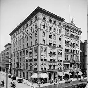 MASSACHUSETTS: SPRINGFIELD. The Worthy Hotel in Springfield, Massachusetts. Photograph