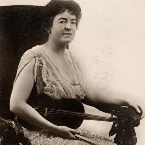 MAUD POWELL (1868-1920). American violinist. Photographed in October 1915