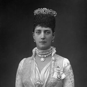 MAUD OF WALES (1869-1938). Queen of Norway, 1905-1938. Photograph by W. & D. Downey