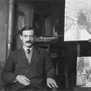 MAURICE UTRILLO (1883-1955). French painter. Photographed c1924
