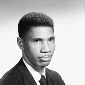 MEDGAR EVERS (1925-1963). American civil rights activist. Photograph, c1960