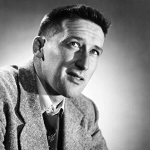 MICKEY SPILLANE (1918-2006). American writer. Photographed in 1953