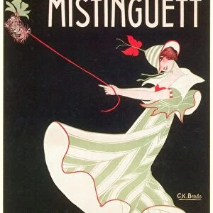 MISTINGUETT (1875-1956). Original name: Jeanne-Marie Bourgeois. French entertainer