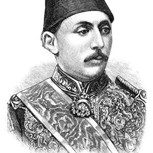 MURAD V (1840-1904). Sultan of the Ottoman Empire, 1876. Wood engraving, American, 1876