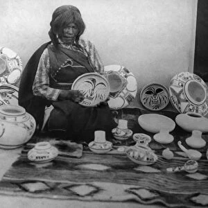 NAMPEYO (1858-1942). Hopi Native American potter