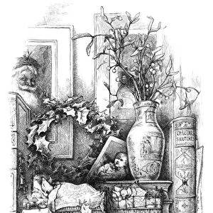 NAST: CHRISTMAS, 1886. Twas the night before Christmas, and all through the house