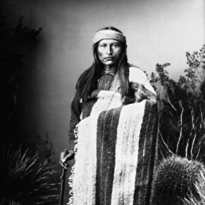 NATCHES (c1856-1919). Also known as Naiche. Son of Cochise and chief of the Chiricahua Apaches. Photograph, c1884