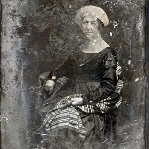 Nee Payne. Wife of James Madison. Daguerreotype by Mathew Brady, c1848