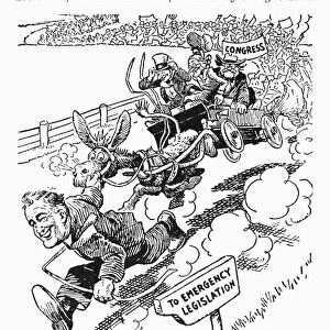 New Deal Cartoon, 1933