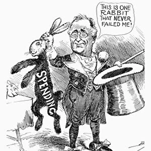 New Deal Cartoon, 1938