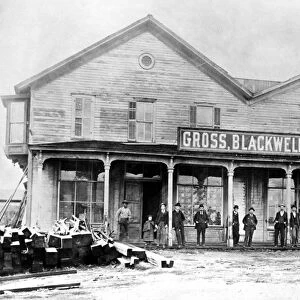NEW MEXICO: COMPANY STORE. Gross, Blackwell & Company store in Las Vegas, New Mexico
