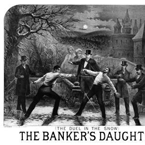 NIGHT DUEL, c1879. The Bankers Daughter