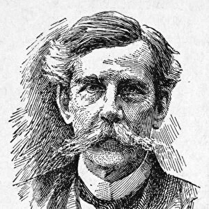 OLIVER WENDELL HOLMES, JR. (1841-1935). American jurist. Drawing, 1904