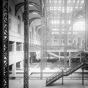 PENN STATION, c1910. The concourse in Penn Station in New York City. Photograph, c1910