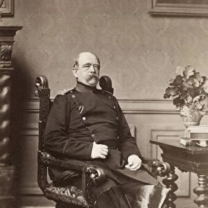 PRINCE OTTO von BISMARCK (1815-1898). Prince Otto von Bismarck-Schonhausen. Prussian statesman