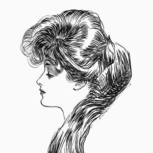 The Question Mark. Drawing, 1903, by Charles Dana Gibson