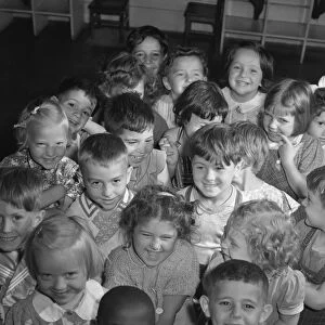 RED HOOK: CHILDREN, 1942. Children in the community center of the Red Hook housing
