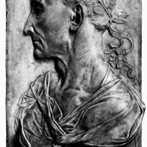 Roman general and statesman. Roman marble relief