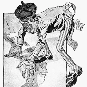 ROOSEVELT CARTOON, 1905. The Yankee Peril
