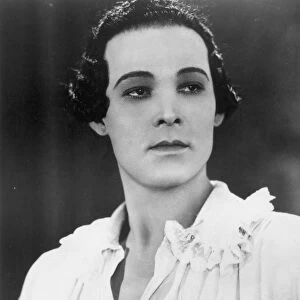 RUDOLPH VALENTINO (1895-1926). American (Italian-born) film actor. In the title role of the film Monsieur Beaucaire, 1924