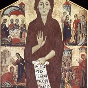 SAINT MARY MAGDALENE. Master of the Magdalene: Saint Mary Magdalene with her story