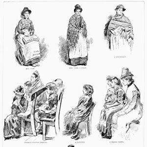 SALVATION ARMY: WOMEN, 1888. The Slum Sisters Service of the Salvation Army
