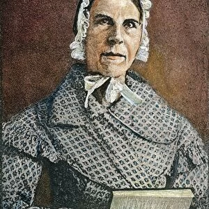 SARAH MOORE GRIMKE (1792-1873). American reformer and abolitionist. Engraving, 19th century
