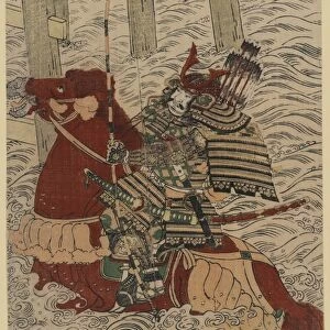 SASAKI TAKATSUNA (1160-1214). Japanese samurai warrior