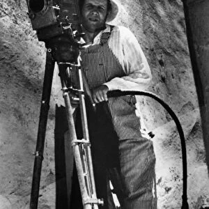 SERGEI EISENSTEIN (1898-1948). Russian motion-picture director. Photographed c1925