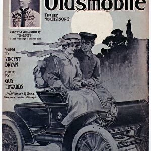 SHEET MUSIC COVER, 1905. American sheet music cover for In My Merry Oldsmobile, by Vincent Bryan and Gus Edwards, 1905