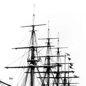 SHIPS: HMS AGINCOURT. HMS Agincourt, launched in 1865 and scrapped in 1961