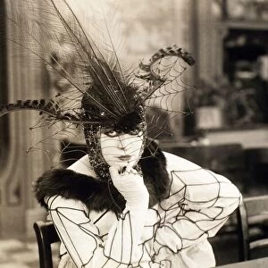 SILENT FILM STILL, 1917. Valeska Suratt in The New York Peacock, 1917