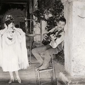 SILENT FILM STILL: MUSIC. Mae Murray (1889-1965)