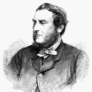 SIR HEDWORTH WILLIAMSON 8th Baronet (1827-1900). British Liberal Party politician. Wood engraving, English, 1865