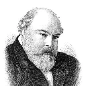 SIR HORACE JONES (1819-1887). English architect. Engraving, English, 1887