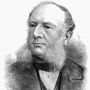 SIR WILLIAM SIEMENS (1823-1883). German (naturalized British) physicist, engineer and inventor. Wood engraving, 1882