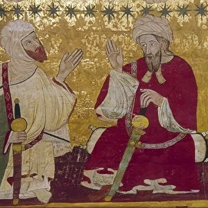 SPAIN: MOORS, c1375. Muslim men of al-Andalus