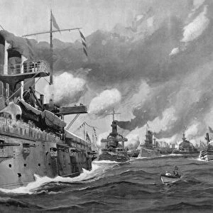 SPANISH-AMERICAN WAR, 1898. The Ships That Did the Work. The USS New York, USS Iowa