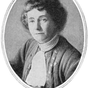 SUFFRAGETTE, 1913. The English militant suffragette Emily Wilding Davison, who