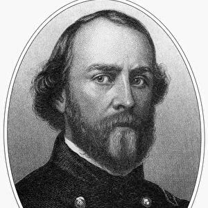 SULLIVAN BALLOU (1829-1861). American army officer. Engraving, c1860