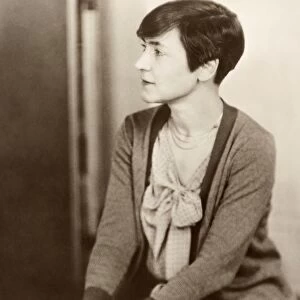 SUZANNE LA FOLLETTE (1893-1983). American journalist. Photograph, 1932