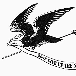 SYMBOL: WAR OF 1812. Slogan on the flag of Commodore Oliver Hazard Perrys flagship