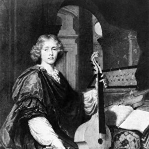 TENOR VIOLA DA GAMBA. Painting by Johannes Verkolje (1650-1693)