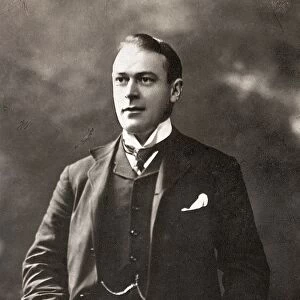 THOMAS ANDREWS (1873-1912). Irish businessman and builder of the Titanic. Photograph, c1910